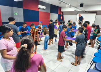 Colônia de Férias oferece várias atividades para crianças e adolescentes atendidos por programas sociais