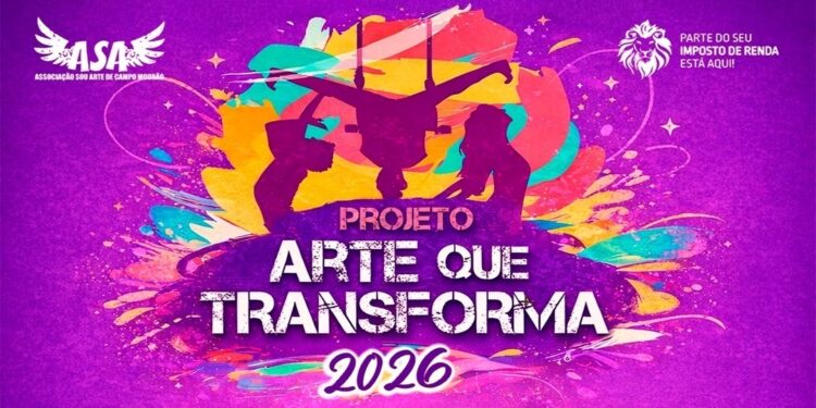 Sou Arte: Matrículas estão abertas para o projeto “Arte que Transforma”
