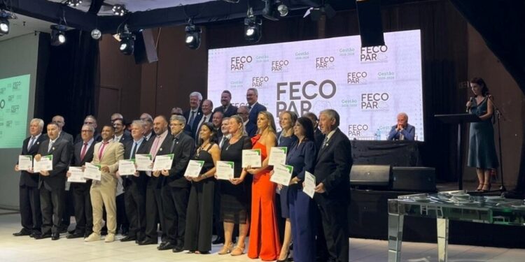 SinConCam na posse da nova diretoria da Fecopar