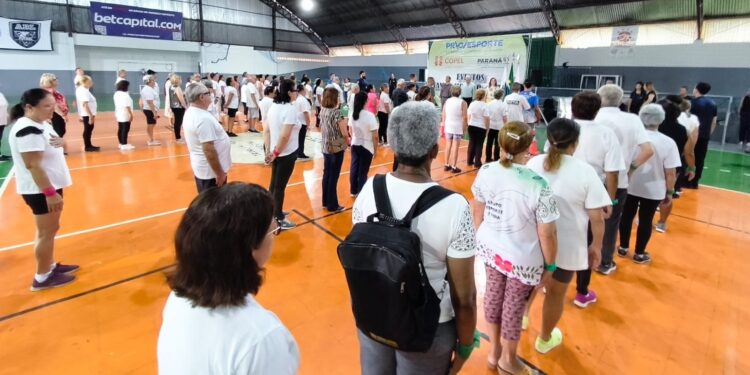Jogos da Integração movimentam idosos em Campo Mourão