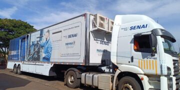 Campo Mourão oferece curso de manutenção elétrica e industrial em carreta do Qualifica Paraná