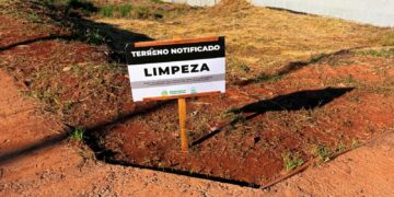 Prefeitura de Campo Mourão registra resultados positivos com uso de placas em terrenos notificados