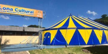 Campo Mourão amplia infraestrutura cultural com nova lona para escola de circo
