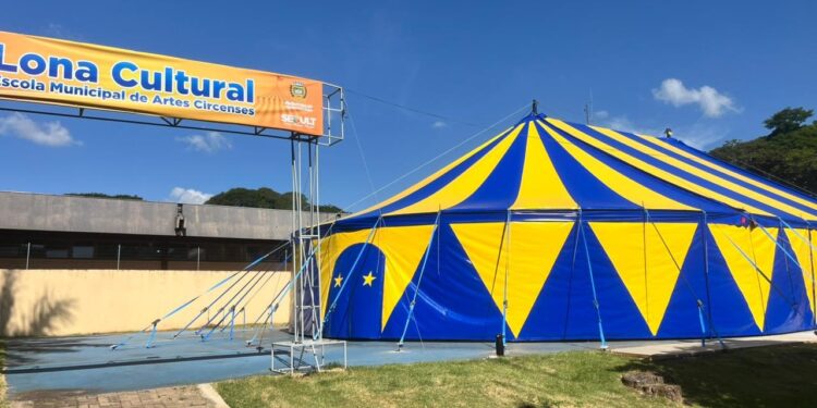 Campo Mourão amplia infraestrutura cultural com nova lona para escola de circo