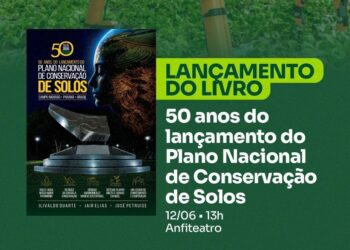 Conservação de Solos: Lançamento de livro dos 50 anos do Pro-Solos, sexta-feira, na 6ª FATI