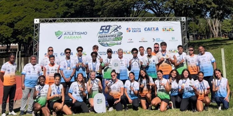 Atletismo de Campo Mourão conquista título geral do Campeonato Paranaense Sub-20