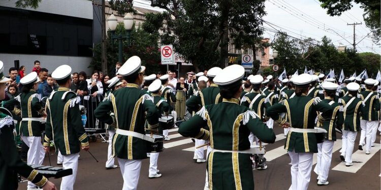 Campo Mourão está com inscrições abertas para participação no Desfile Cívico de 7 de Setembro de 2026