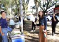 Promoção da Acicam distribuiu guloseimas na Praça São José