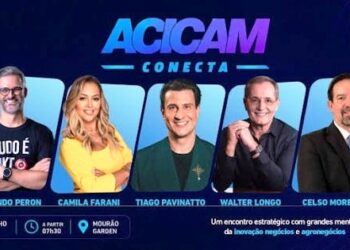Campo Mourão: Cinco palestrantes de renome nacional no Acicam Conecta