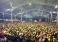 Mais de 40 mil pessoas prestigiaram a abertura da 31ª Festa Nacional do Carneiro no Buraco