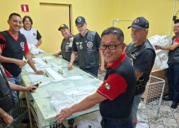 Moto Clube Cachorrões do Asfalto na Casa das Fraldas