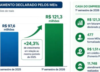 MEIs de Campo Mourão movimentam R$ 121,3 milhões no primeiro semestre, maior valor da série histórica
