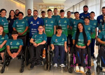 Paradesporto de Campo Mourão participa do Meeting Paralímpico Loterias Caixa em São Paulo