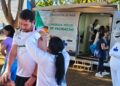 Unidade móvel leva vacina contra gripe e atualização da carteirinha na área central