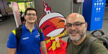 Mourãoense conquista medalha (medal for excellence) na 48ª WorldSkills, na China