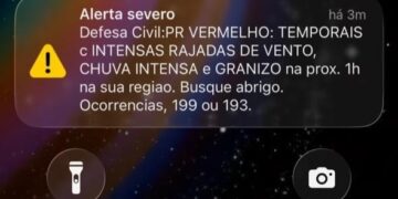 Defesa Civil orienta população sobre como agir durante alertas de tempestades e eventos adversos