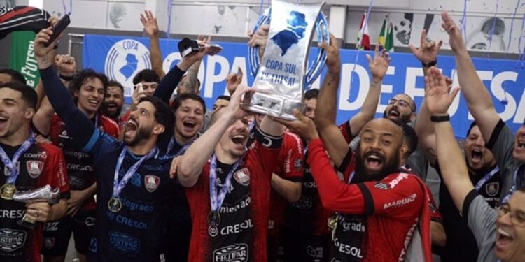 Campo Mourão conquista de forma invicta a Copa Sul de Futsal