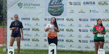 Atletismo de Campo Mourão conquista bons resultados no Campeonato Paranaense Sub-16