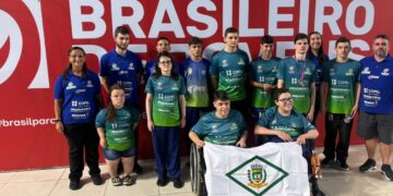 Atletas paradesportivos de Campo Mourão conquistam medalhas no Campeonato Brasileiro de Jovens de Natação