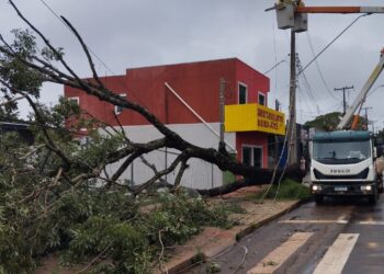 Defesa Civil atende famílias atingidas por temporal em Campo Mourão
