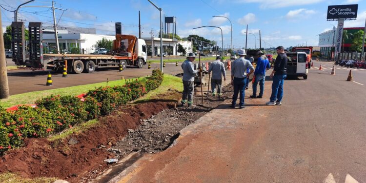 Fechamento do cruzamento no semáforo da BR 158 conclui intervenção para mais segurança no trânsito