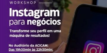 Workshop “Instagram para Negócios” começa nesta quinta-feira