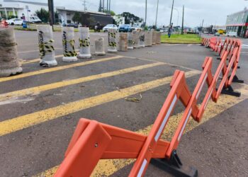 Concluídas mudanças para dar mais segurança no cruzamento da BR 158 na saída para Maringá