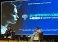 Igor 3K palestra sobre empreendedorismo digital no Empreende Week Summit