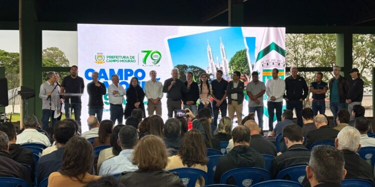 Ordem de serviço autoriza início das obras do Parque Tecnológico de Campo Mourão
